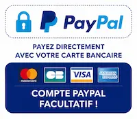 Paiement PayPal sécurisé